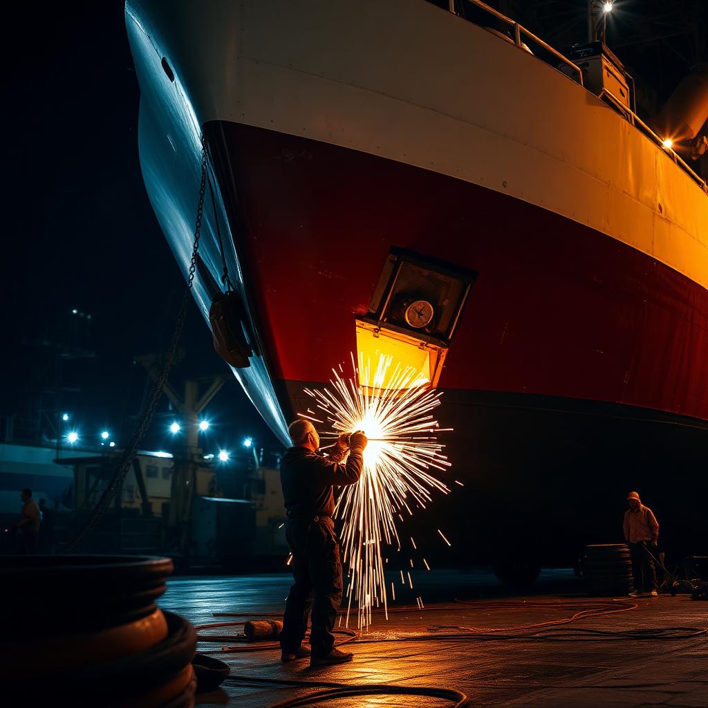 Vessel repair
